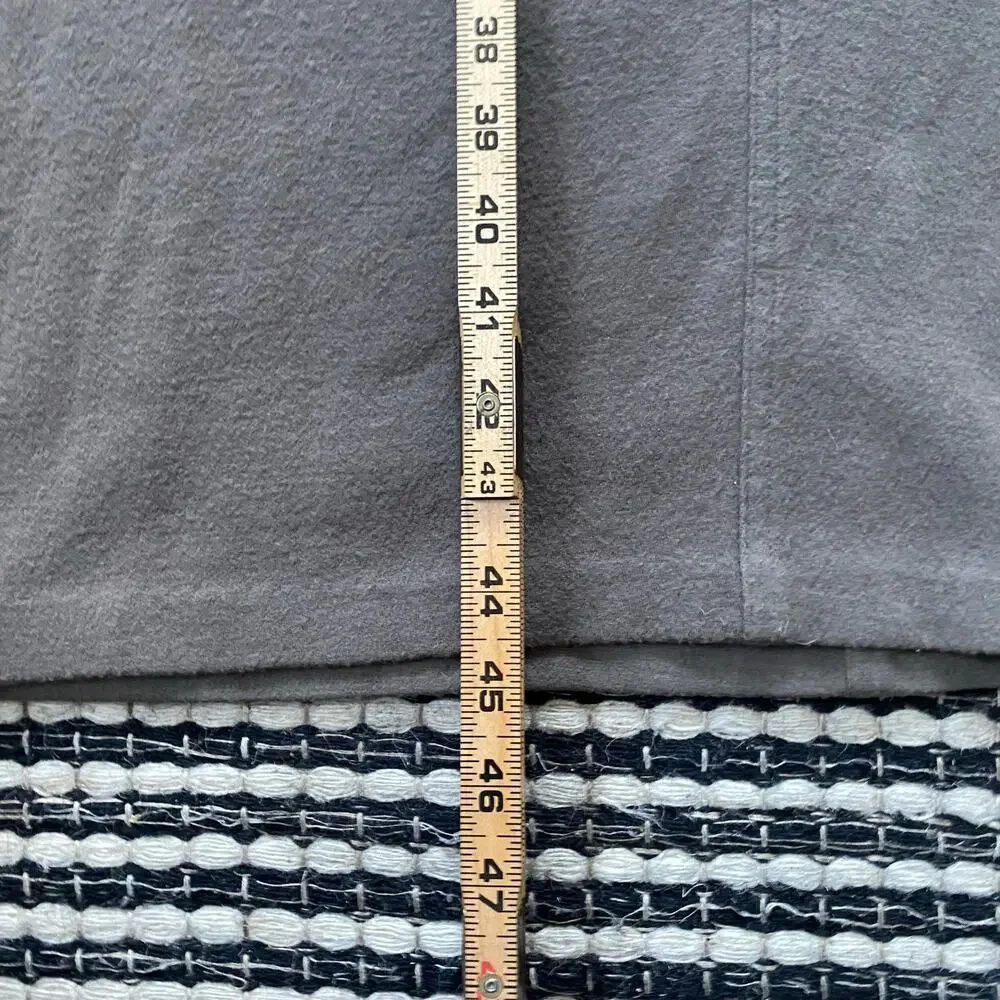 🌿ISSEY MIYAKE  Vintage Womens 100% Wool Long Sleeve GreenTurtle Neck Dress S - Picture 12 of 13